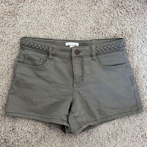 New York and Company Green Shorts size 6, EUC